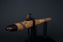 Makamong Burl Native American Flute, Minor, Mid G-4, #E12G